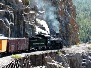 Durango-Silverton historische Dampfeisenbahn